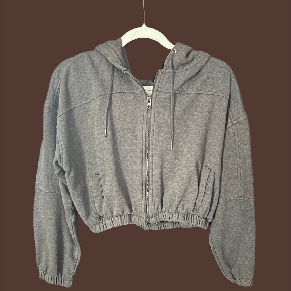 Cropped Grey Jacket